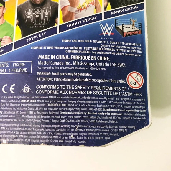 2014 WWE Roddy Piper Superstar Entrances Entrants Mattel Figure Damaged Box - Picture 9 of 16